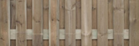 19 planks tuinscherm