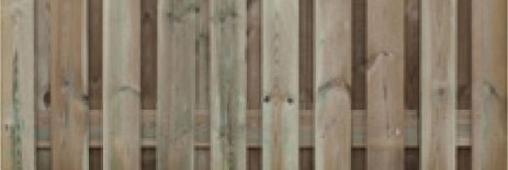 21 planks tuinscherm